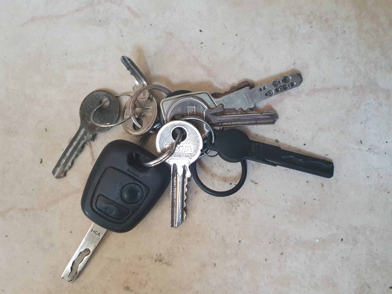 zgubione klucze