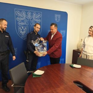 Najlepszy wielkopolski dzielnicowy pracuje w Komornikach