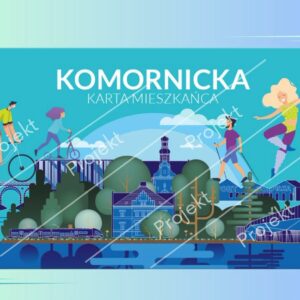 Grafika Komornickiej Karty Mieszkańca oficjalnie wybrana