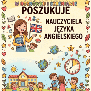 Potrzebny nauczyciel angielskiego